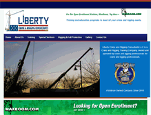 Tablet Screenshot of libertycrc.com